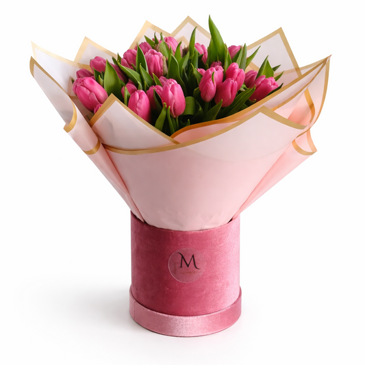 35 Pink Tulips