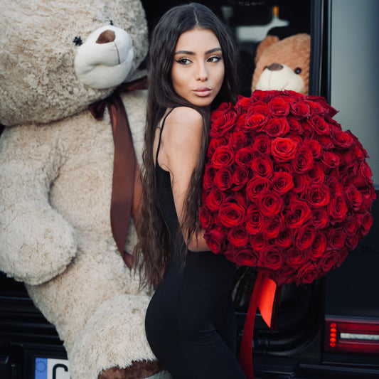 101 RED ROSES
